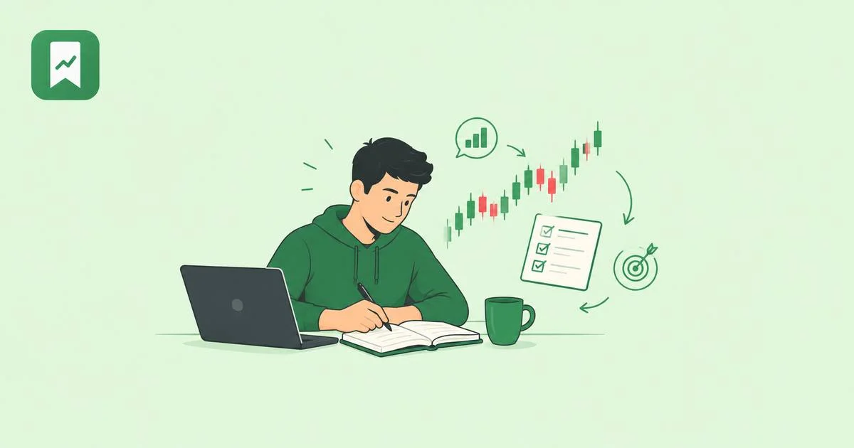 Trader Journal Maintain Doodle Art